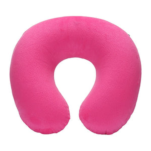 Travel U-shaped PVC Inflatable Pillow