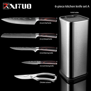 XITUO 1-10 Pcs Set Kitchen Chef Knives