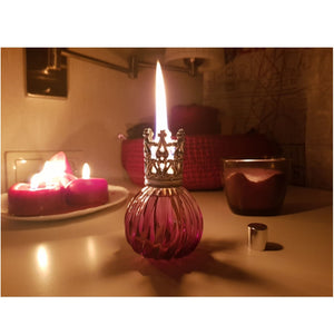 Oil lamp fragrance diffuser