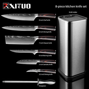 XITUO 1-10 Pcs Set Kitchen Chef Knives