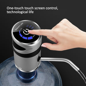 Home Gadgets Water Bottle Pump Mini Barreled Water Electric Pump USB Charge Automatic Portable Water Dispenser Drink Dispenser