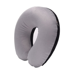 Travel U-shaped PVC Inflatable Pillow