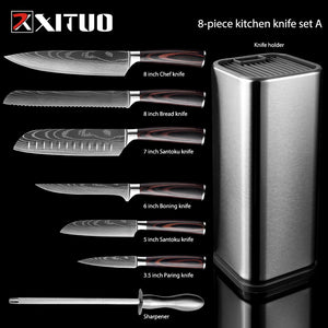 XITUO 1-10 Pcs Set Kitchen Chef Knives