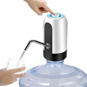 Home Gadgets Water Bottle Pump Mini Barreled Water Electric Pump USB Charge Automatic Portable Water Dispenser Drink Dispenser