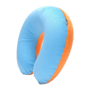 Travel U-shaped PVC Inflatable Pillow