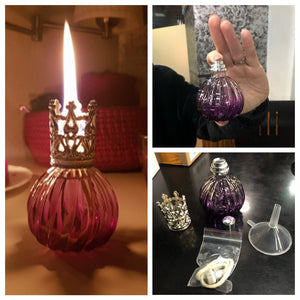 Oil lamp fragrance diffuser