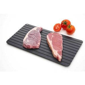 1pcs Fast Defrost Tray Fast Thaw Frozen Food Meat Fruit Quick Defrosting Plate Board Defrost Tray Thaw Master Kitchen Gadgets