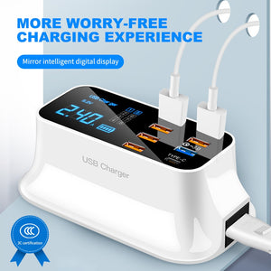 8 Ports USB Charger Charger For Android & iPhone