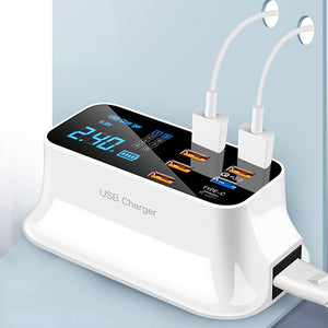 8 Ports USB Charger Charger For Android & iPhone